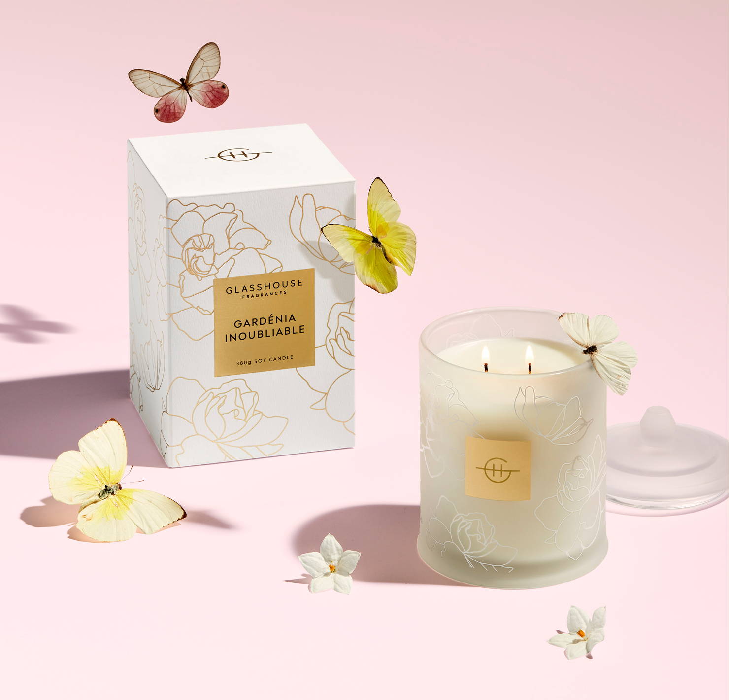 グラスハウス キャンドル 380g Mother'sDay 【公式通販】