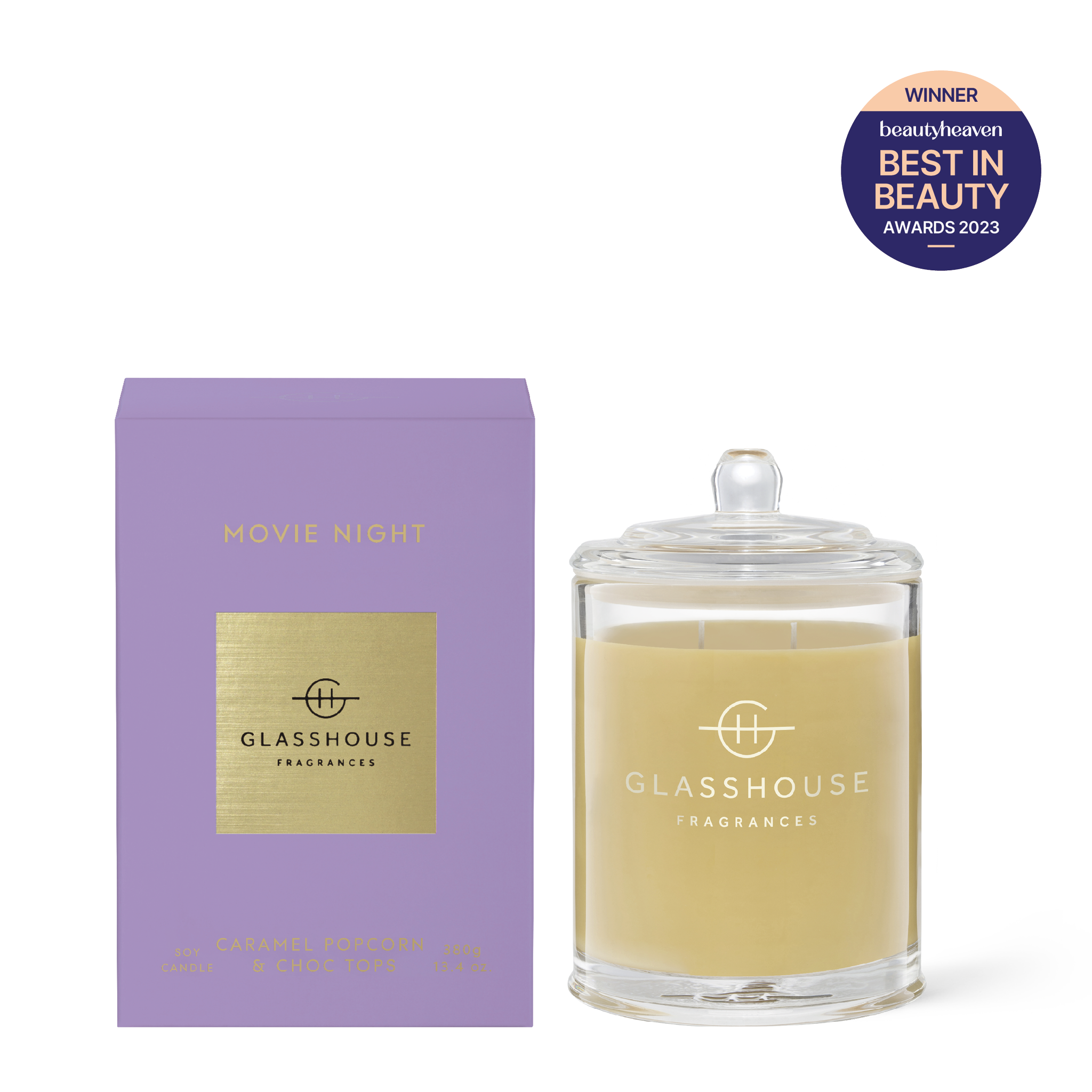 Movie Night 380g Soy Candle Glasshouse Fragrances – Glasshouse