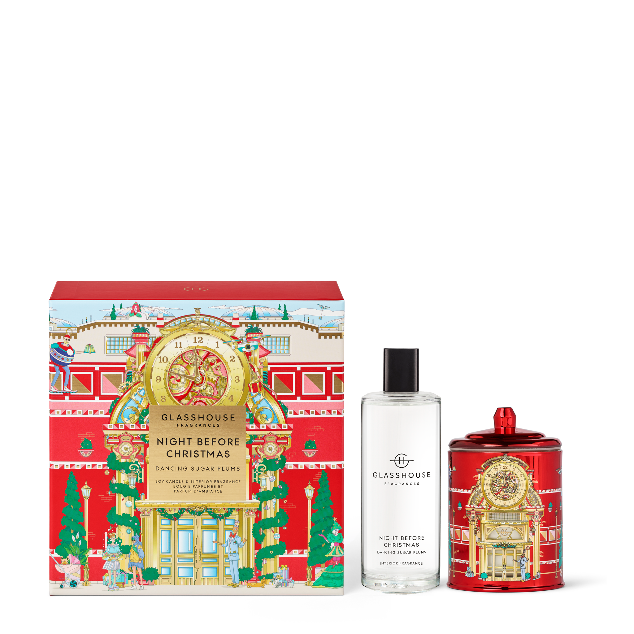 Night Before Christmas Interior Fragrance Gift Set Glasshouse
