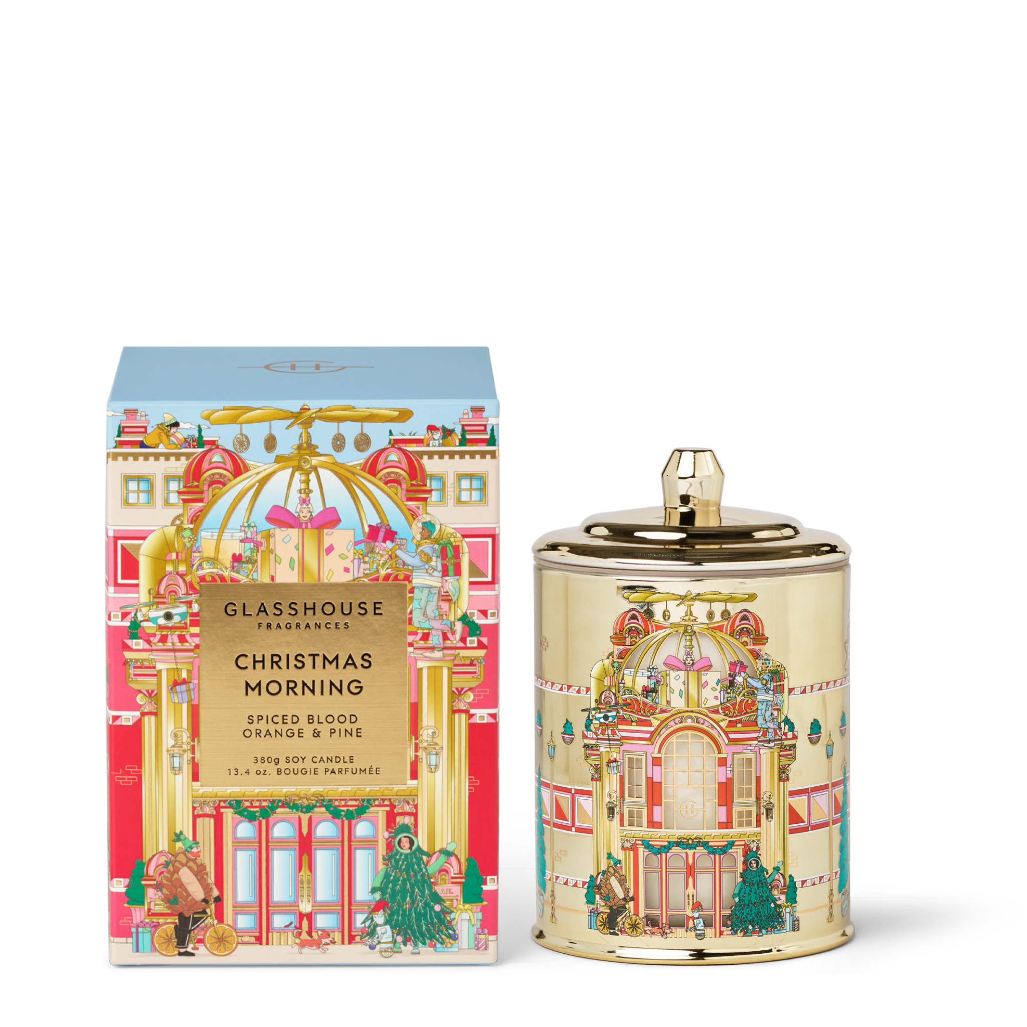 Christmas Morning - 380g Soy Candle | Glasshouse Fragrances