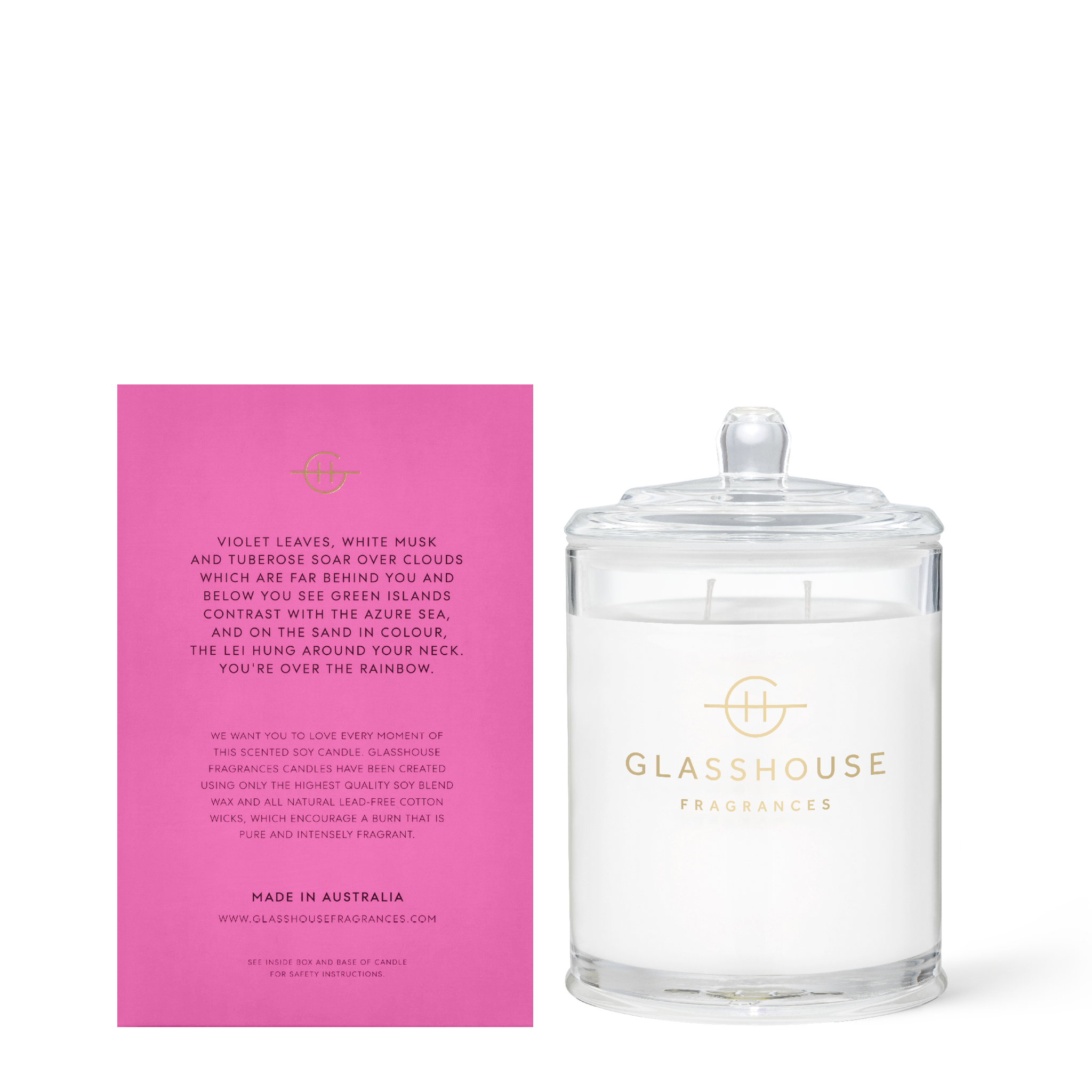 Glasshouse Fragrances Sugar Coated All Red Ones 380g Soy