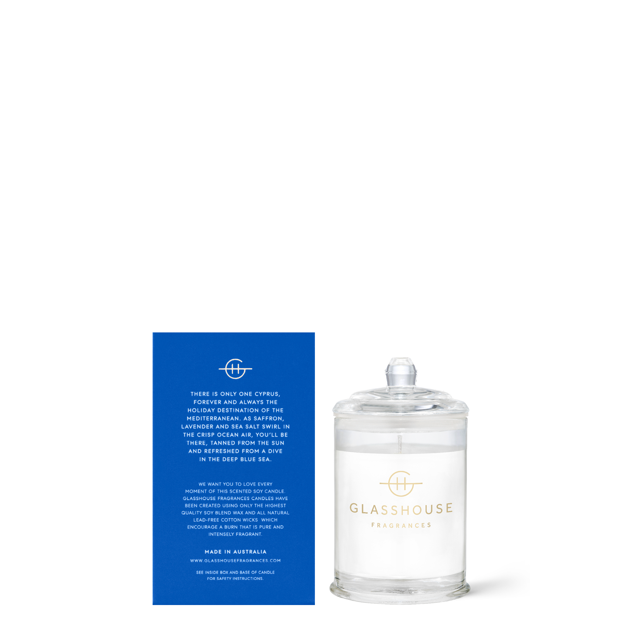 Diving Into Cyprus Soy Candle 380g