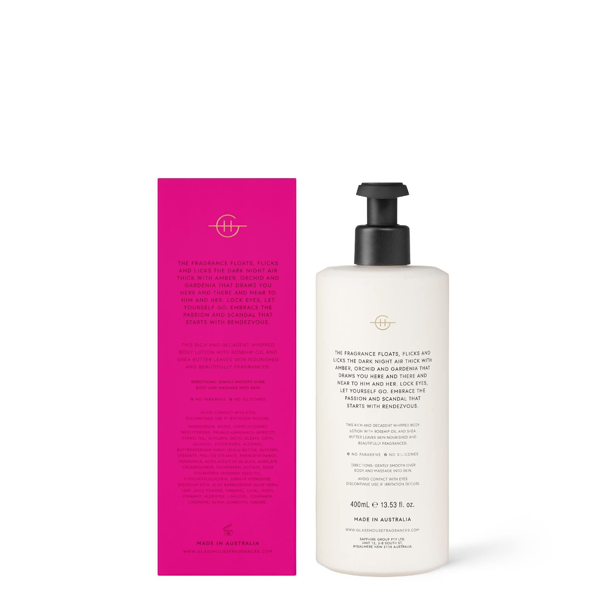 Scandal by night body lotion shop