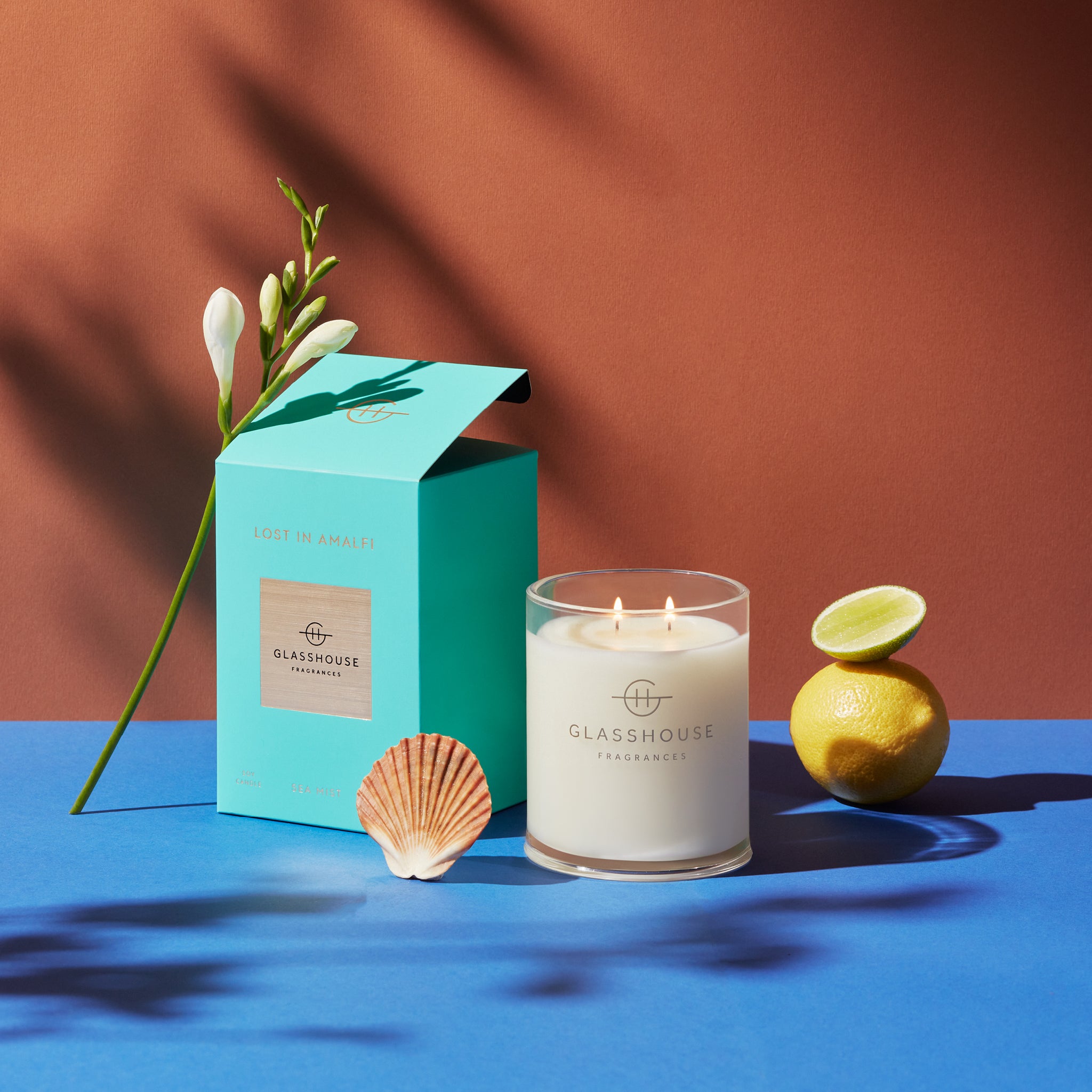 Lost in Amalfi - 380g Soy Candle | Glasshouse Fragrances ...