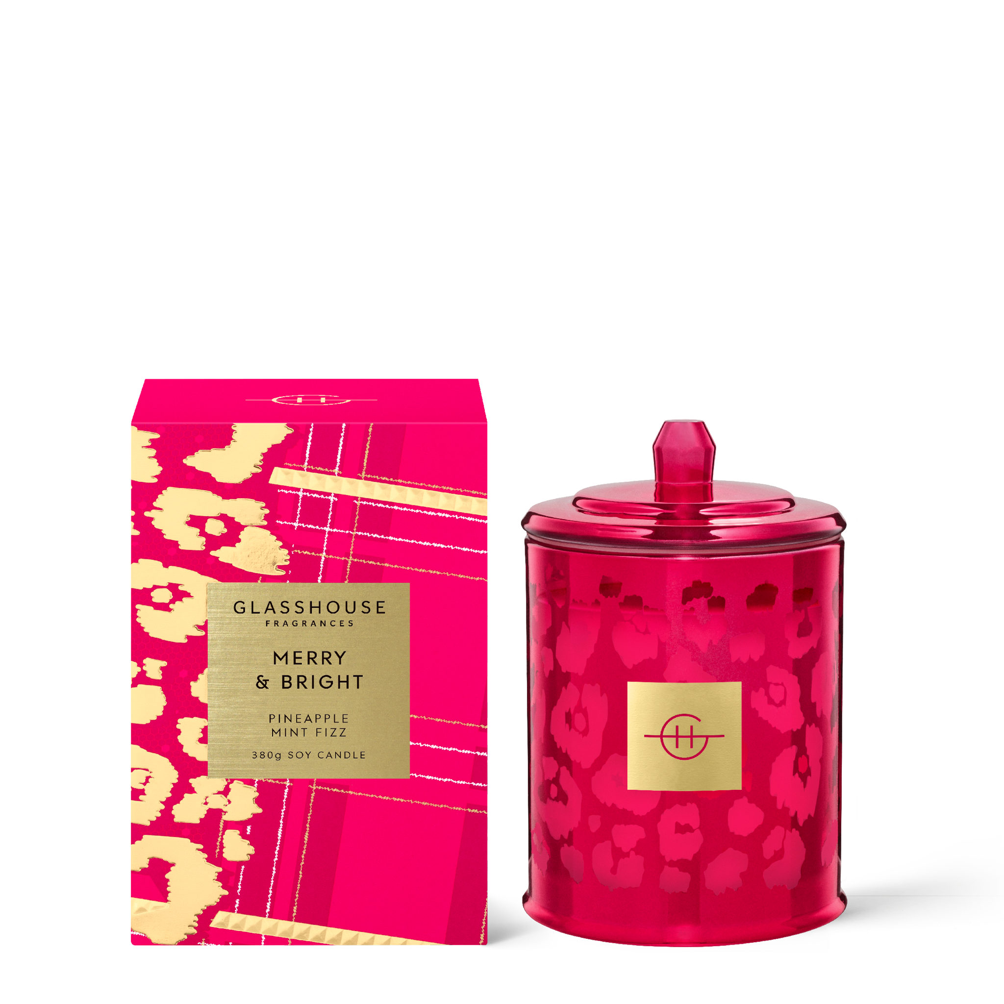 Merry & Bright 380g Triple Scented Soy Candle