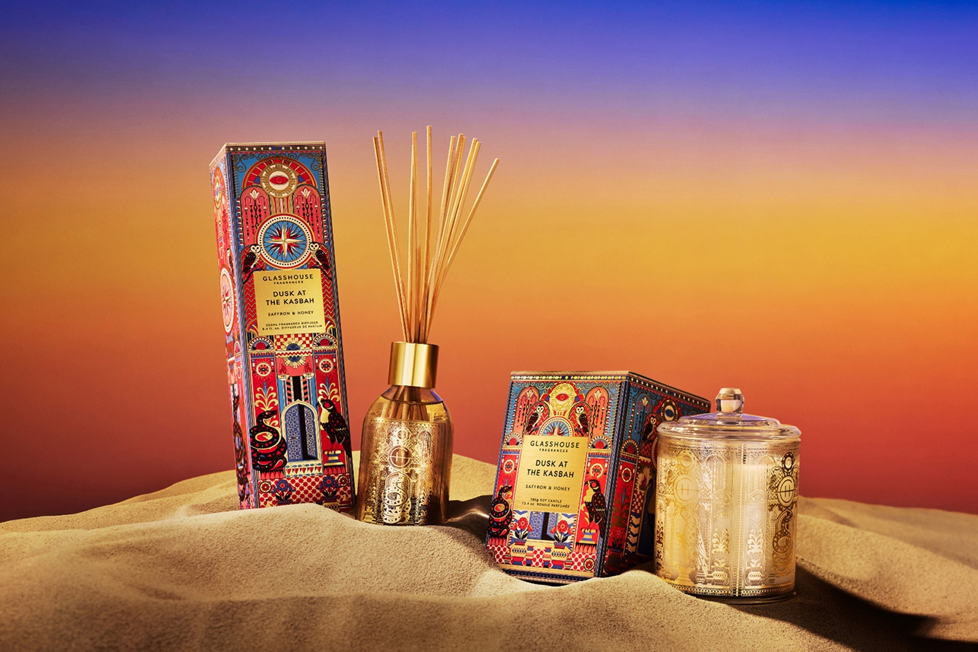 Radiance In Bloom - 380g Soy Candle | Glasshouse Fragrances