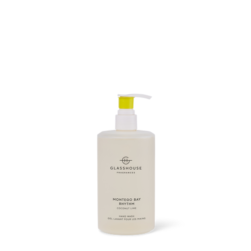 Glasshouse Fragrances Montego Bay Rhythm Hand Wash.