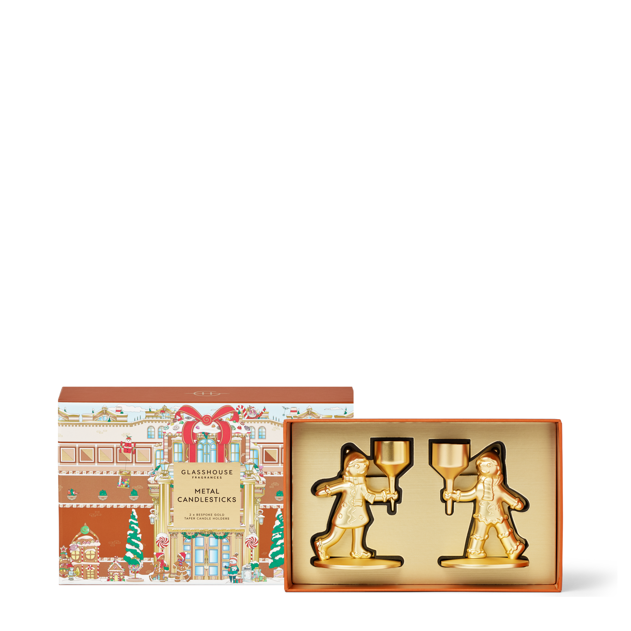 Metal Candlestick Holders