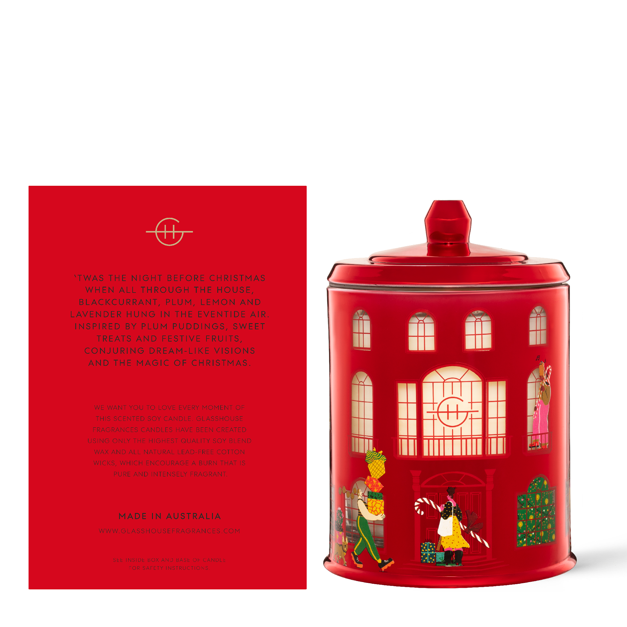 Night Before Christmas 760g Soy Candle Glasshouse Fragrances