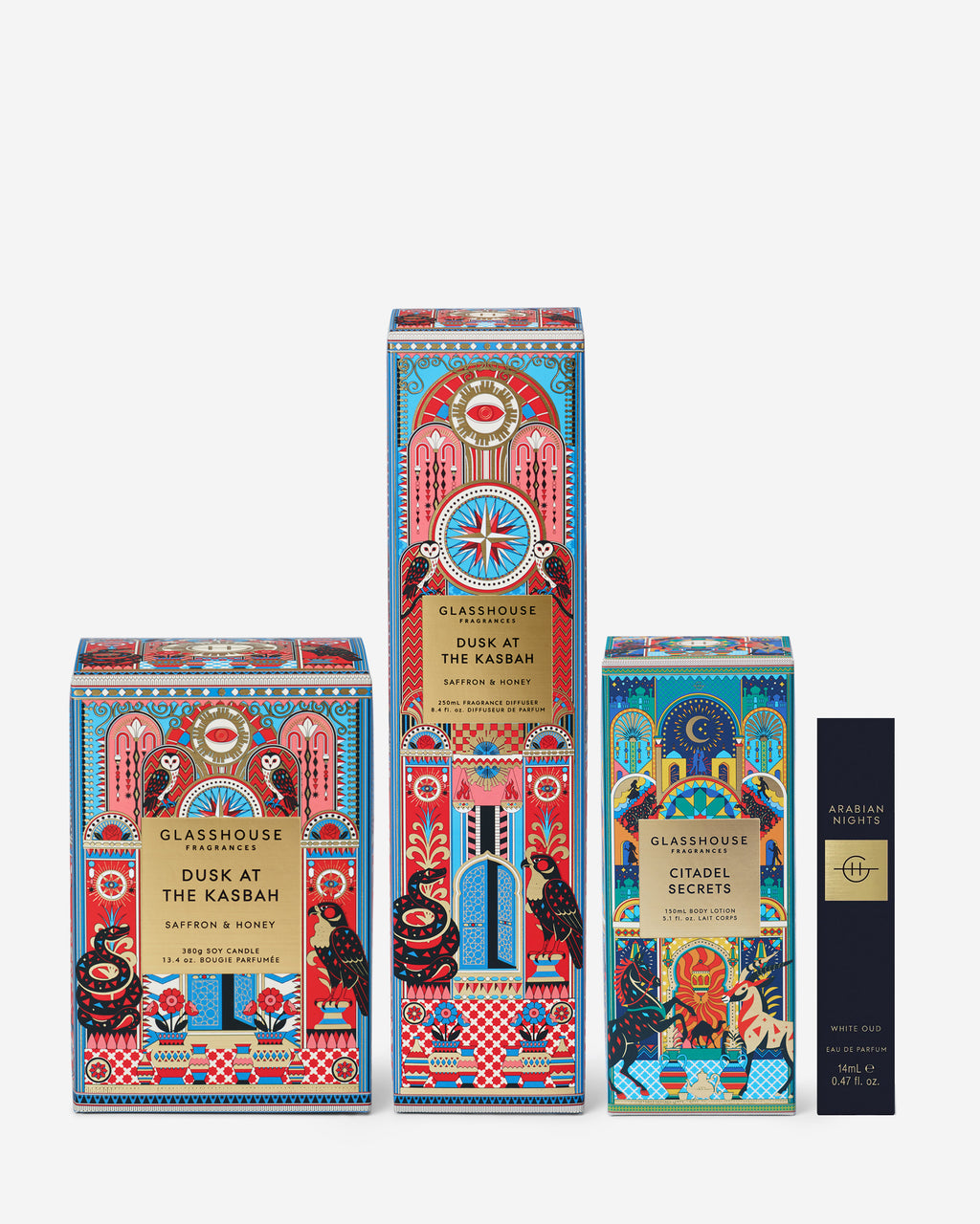 Glasshouse Fragrances The Desert Layering Edit