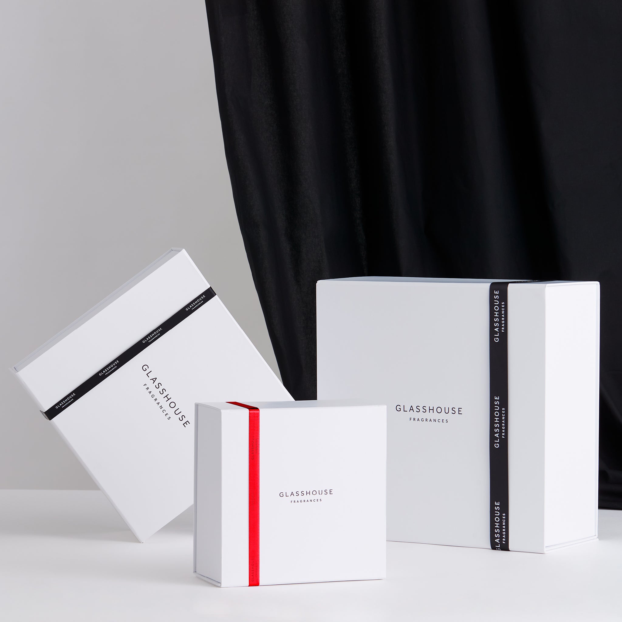 Gift Box With Red Ribbon