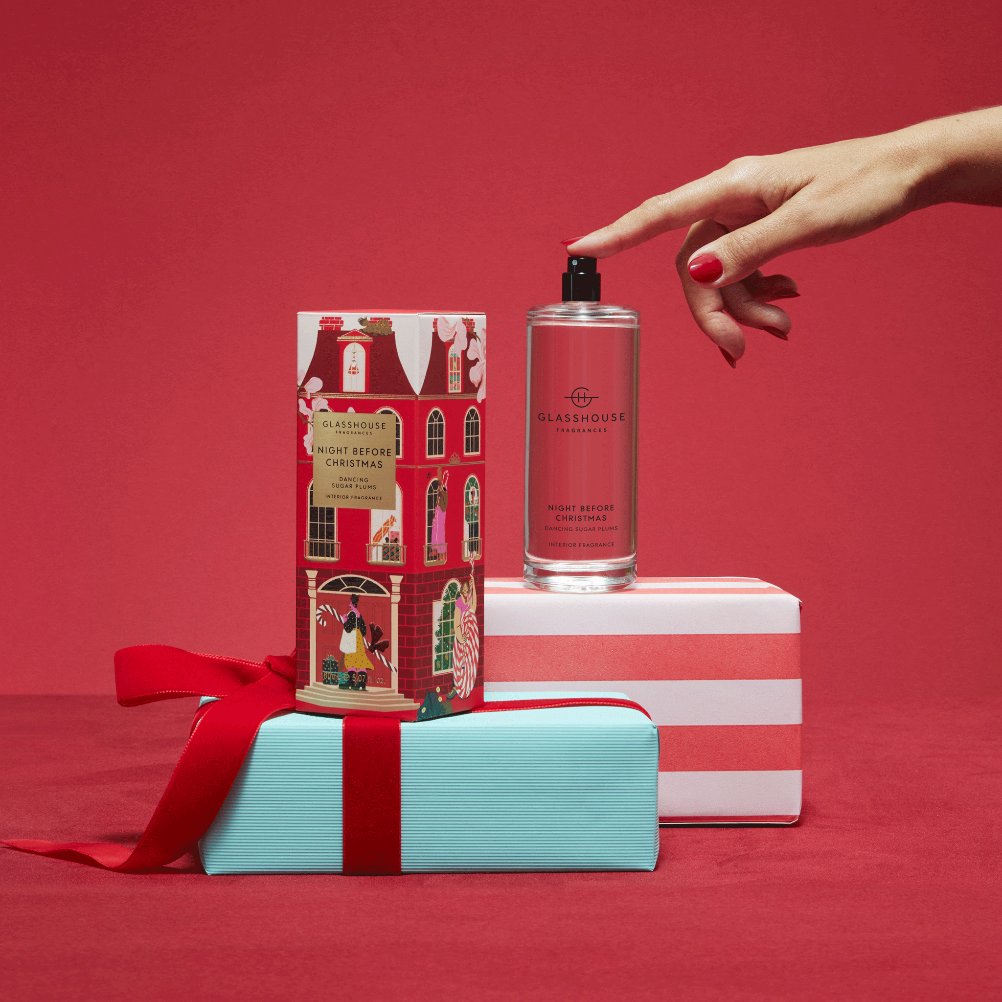 Night Before Christmas 150ml Interior Fragrance Glasshouse