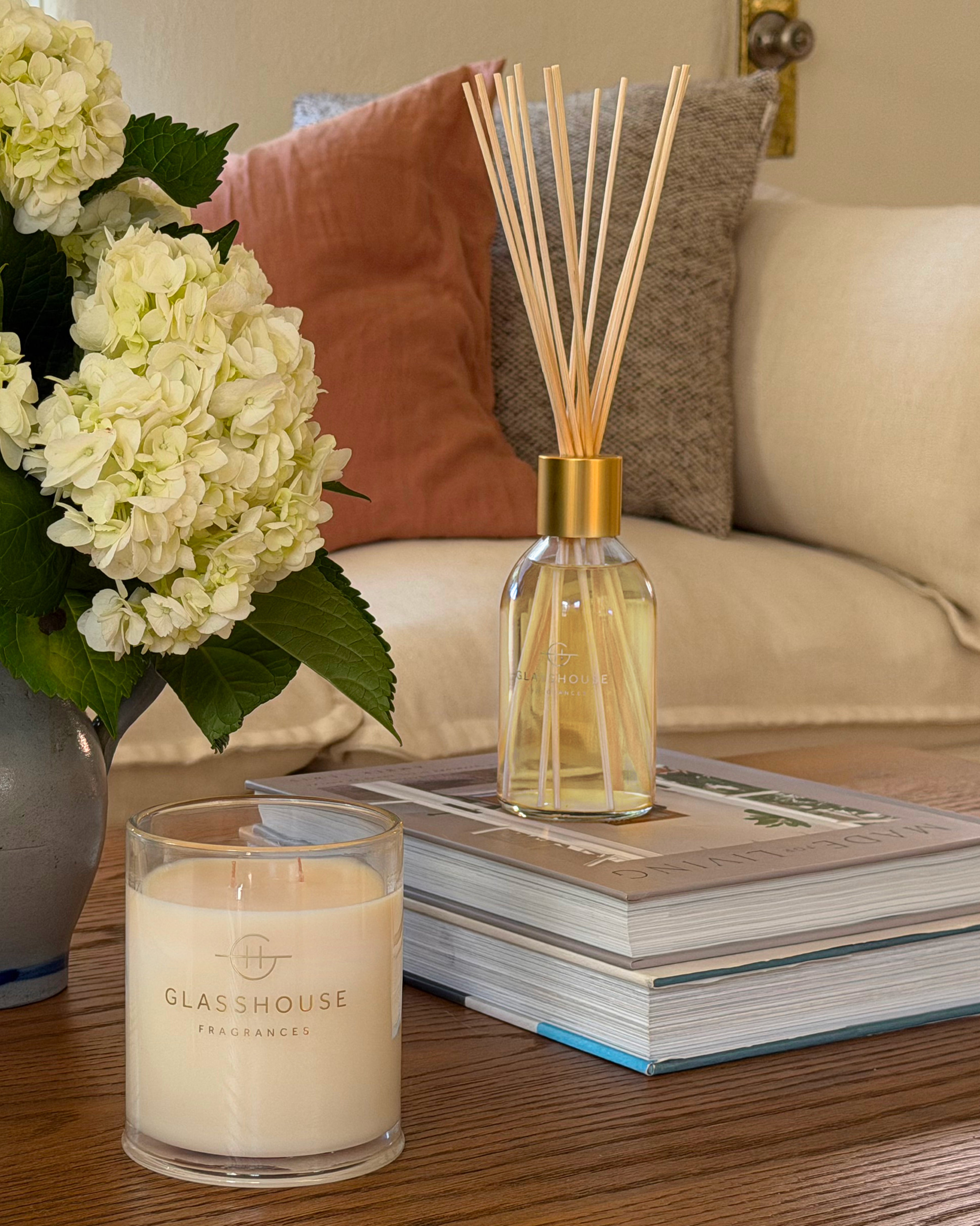 Flower Therapy - 250mL Fragrance Diffuser | Glasshouse Fragrances
