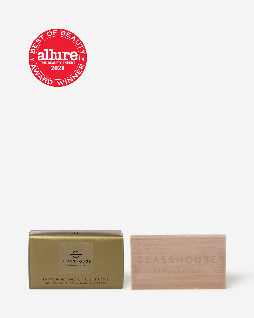 Glasshouse Fragrances Kyoto In Bloom 180g Body Bar