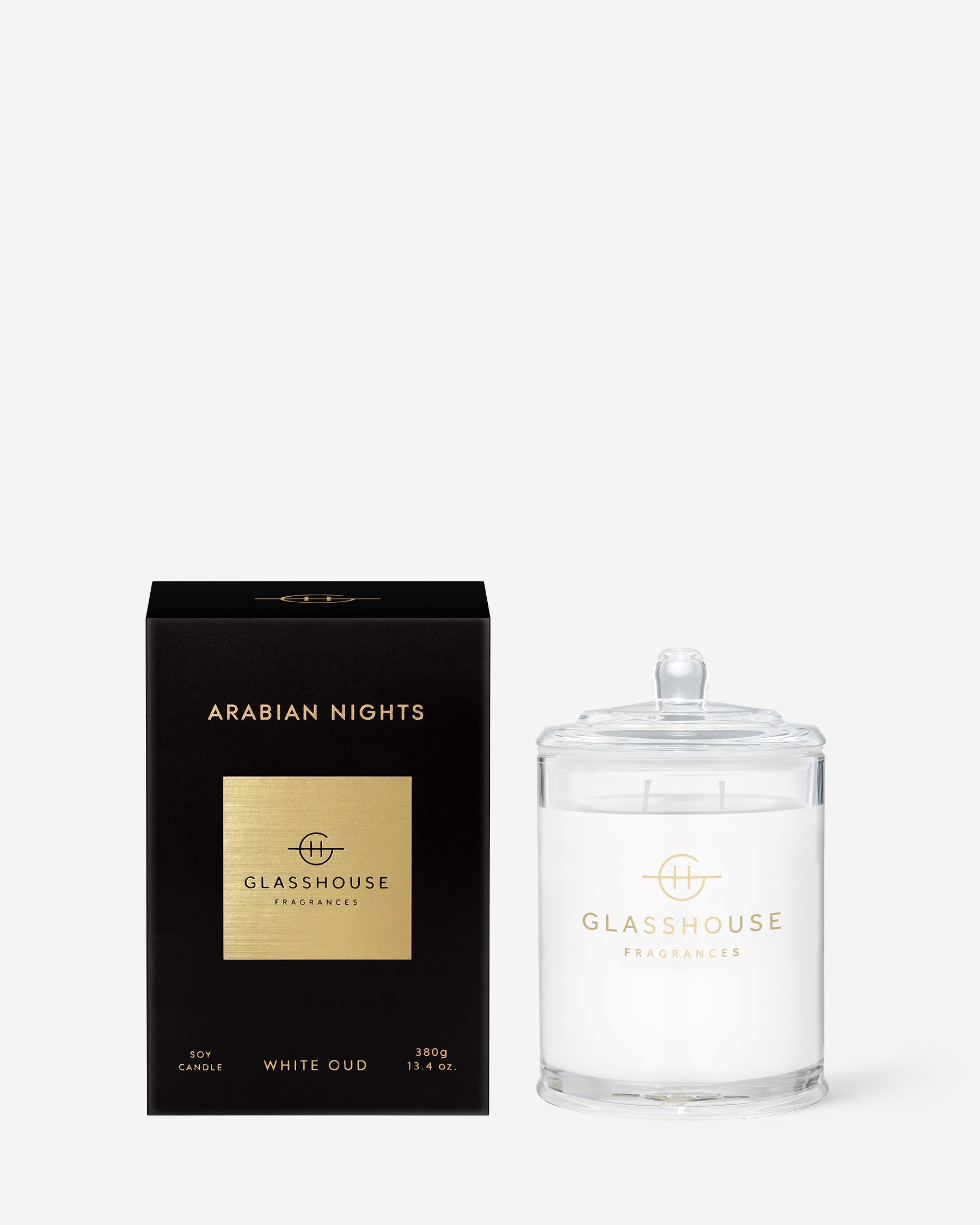 Sacred Hollow 380g Scented Candle - Smoked Oud & Noble Resins