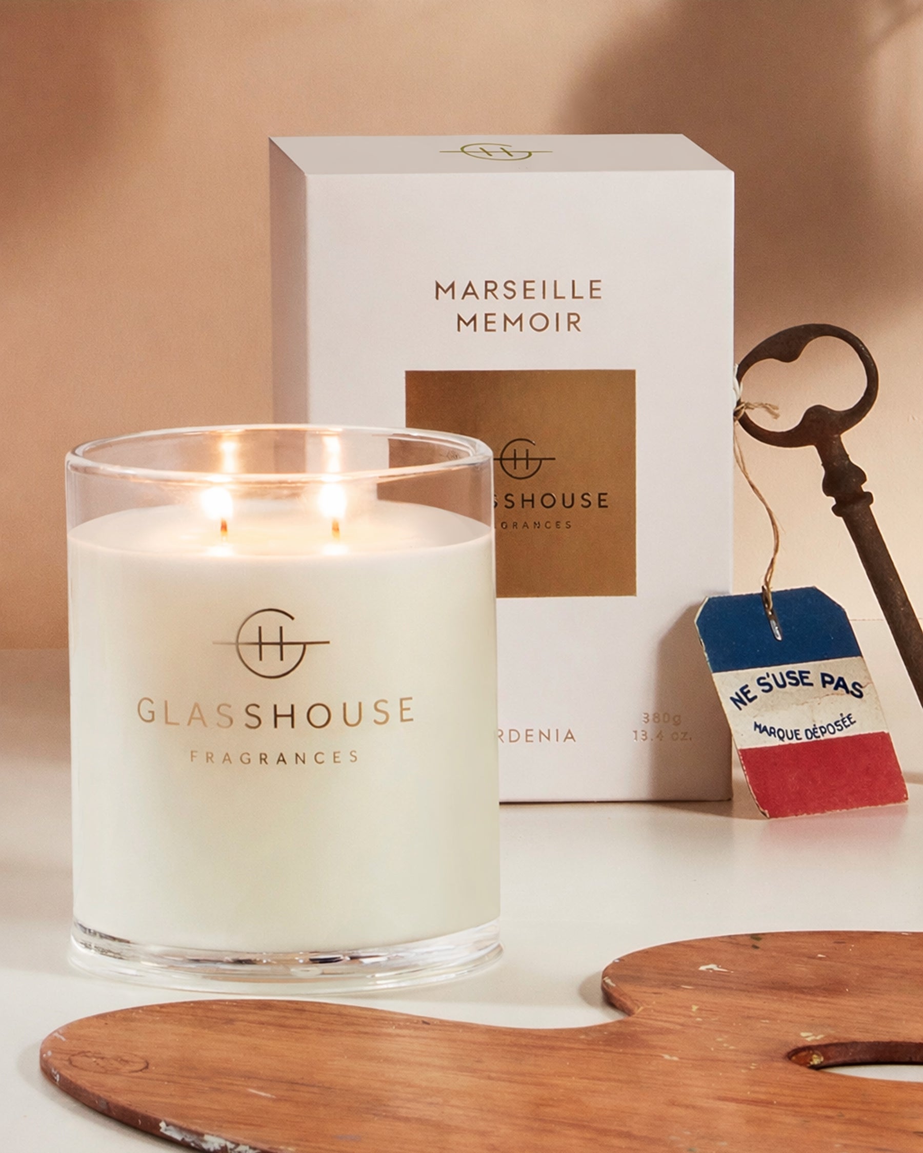 Marseille Memoir - 380g Soy Candle | Glasshouse Fragrances