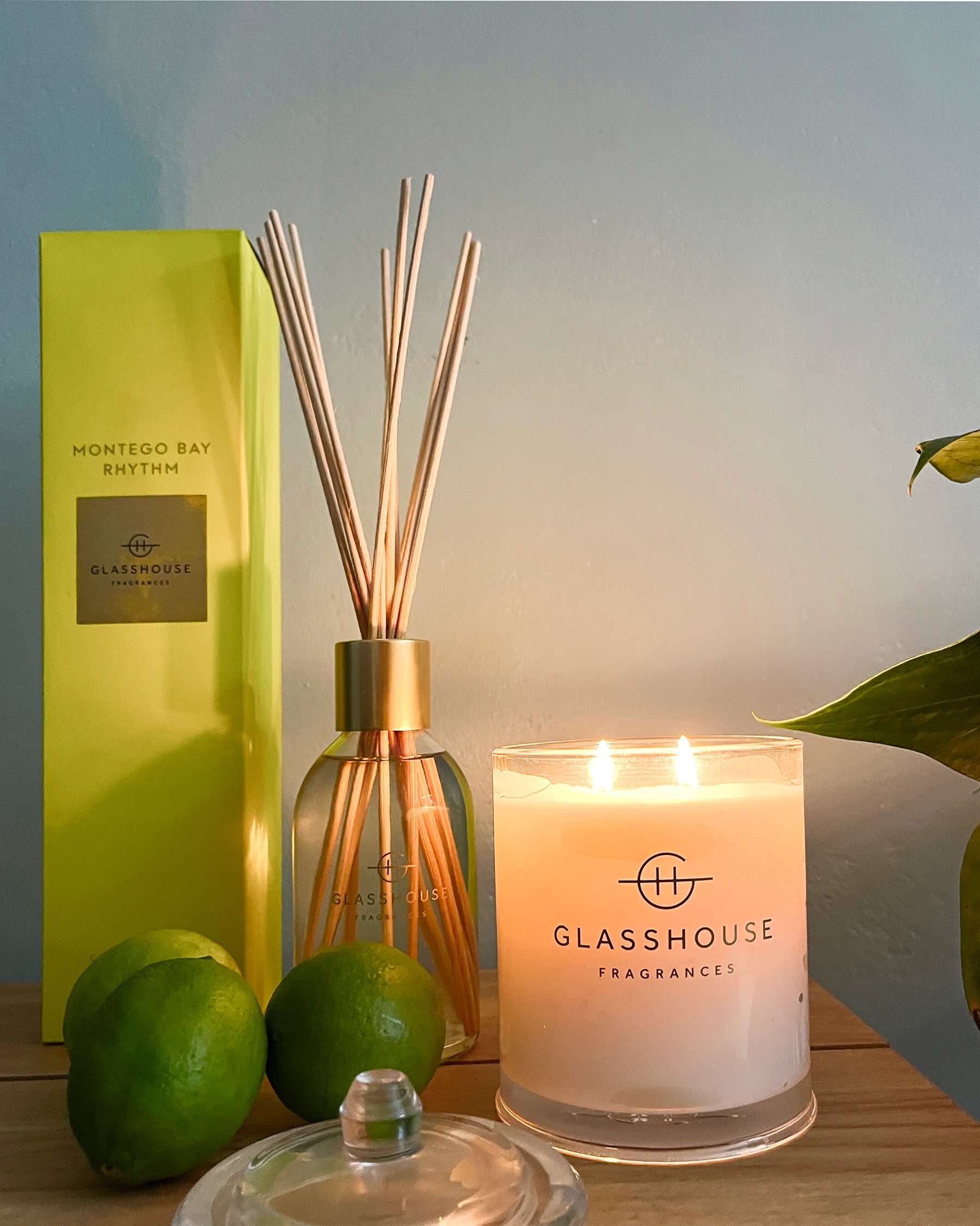 Montego Bay Rhythm - 380g Soy Candle | Glasshouse Fragrances