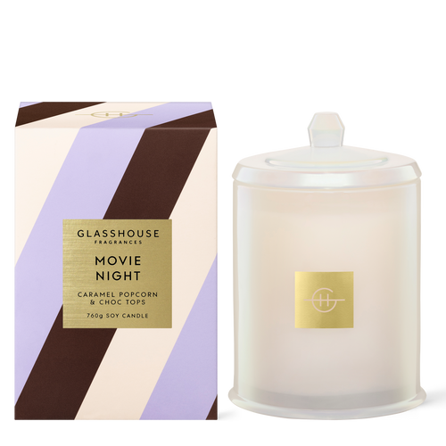 Movie Night 760g Soy Candle Glasshouse Fragrances Glasshouse