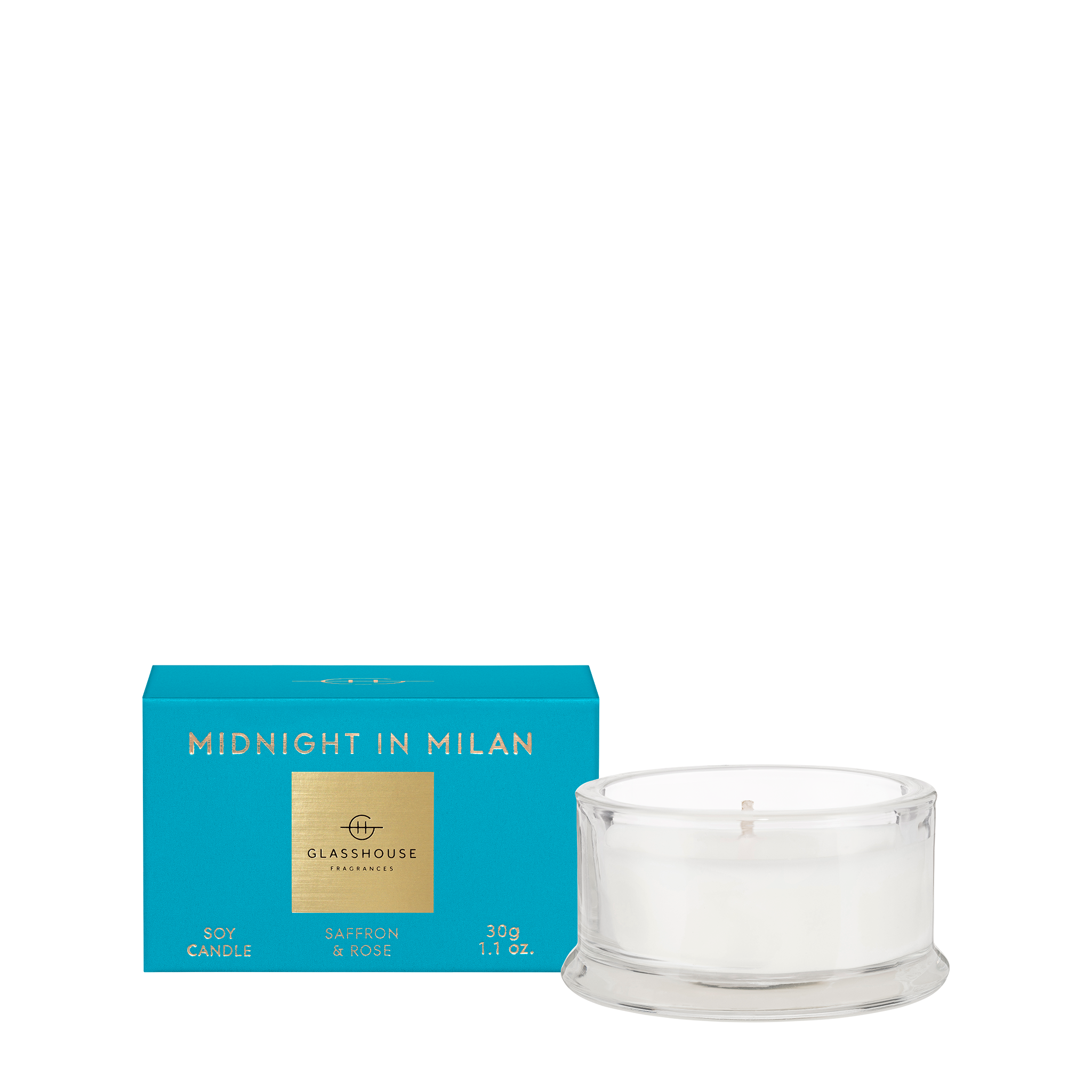 Midnight in Milan 30g Soy Candle Glasshouse Fragrances Glasshouse